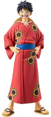 Obrázok produktu pre Banpresto - One Piece Wanokuni Monkey D Luffy Figurine 16cm