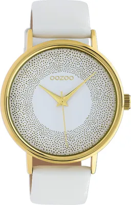 Obrázek produktu pro Oozoo - Dámské hodinky - C10576 - Bílé zlato