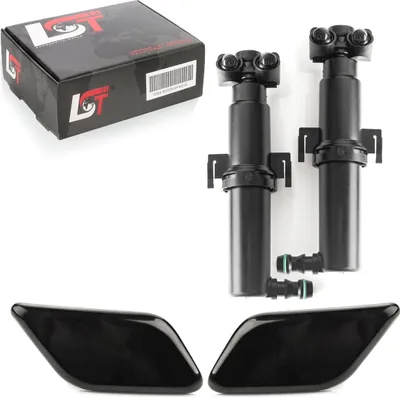 Produktbild von 2x Spritzdüse Scheinwerfer Abdeckung links rechts für VW Tiguan 5N 2007-2011