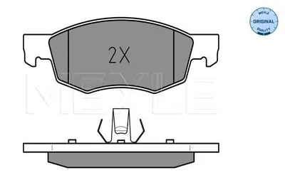 Produktbild von MEYLE 025 238 4218 Bremsbeläge Vorne für FIAT Doblo Cargo (223) Doblo Kombi (119, 223)
