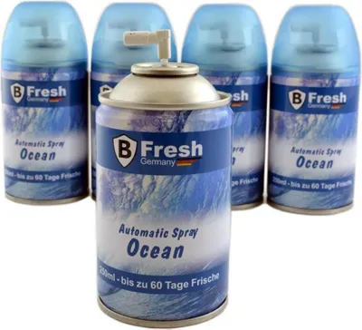Produktbild von Lufterfrischer Raumduftspray Duftspray Nachfüller Kartusche 250ml Ocean