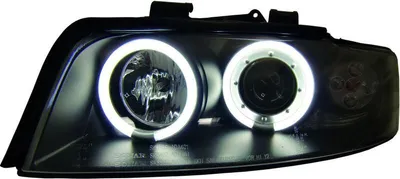 Produktbild von Angel Eyes Scheinwerfersatz  Audi A4 01-04 Schwarz