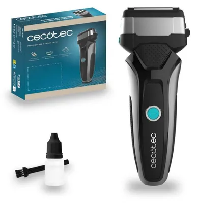 Zdjęcie produktu dla Cecotec PrecisionCare X-Trimm Triple, Golarka foliowa, Czarny, Stal nierdzewna, Przyciski, Bateria, Litowo-jonowa (Li-Ion)