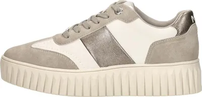 A side view of a single shoe on a white background.