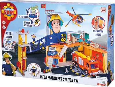 Produktbild von Sam Mega Feuerwehrstation XXL - Simba