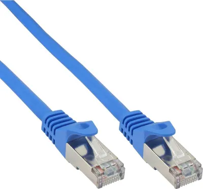 Zdjęcie produktu dla InLine 72575B, 7,5 m, Cat5e, SF/UTP (S-FTP), RJ-45, RJ-45, Niebieski