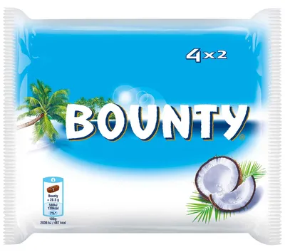 Produktbild von Bounty 4x57g