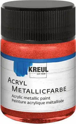 Image de KREUL 77573 KREUL Acrylfarbe rot 50,0 ml