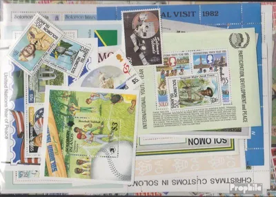 Produktbild von Briefmarken Salomoninseln 500 verschiedene Marken