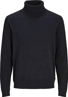 Produktbild von JACK & JONES Rollkragenpullover mit Rippbündchen und Logo-Patch Größe: L