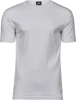 Immagine prodotto di Tee Jays 520 | Maglietta Interlock Bodyfit Uomo - Colore: Bianco - Taglia: L
