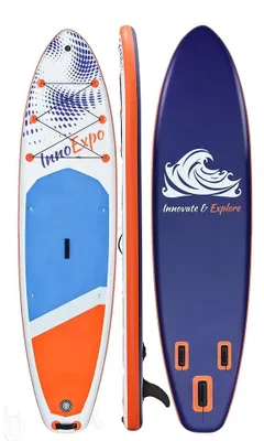 Produktbild von Aufblasbares Stand-Up-Paddle-Board, langlebiges PVC-Material, rutschfeste Oberfläche, SUPIE70L