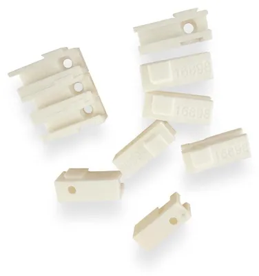Produktbild von Exoda Halterung 10x für 1er Wago Klemmen Typ 221-411 flexibel