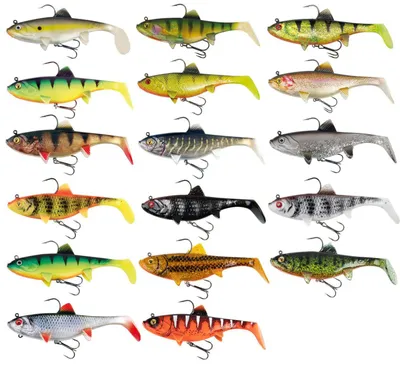 Produktbild von Fox Rage Replicant wobble 7,5cm 10g - 2 Gummifische, Farbe:Pike UV