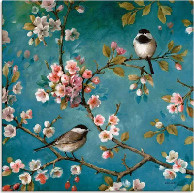 Produktbild von ARTland Leinwandbild Blüte II Größe: 30x30 cm