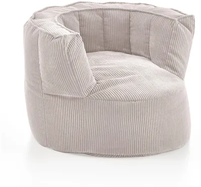 Produktbild von xonox.home Snuggle Sitzsack groß beige Cord B/H/T: 95x65x95cm