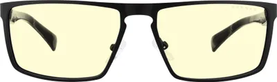 Zdjęcie produktu dla Gunnar Optiks FRM-00101, Uni , Prostokt, Klasyka, Czarny, Wkno octanowe, Bursztyn
