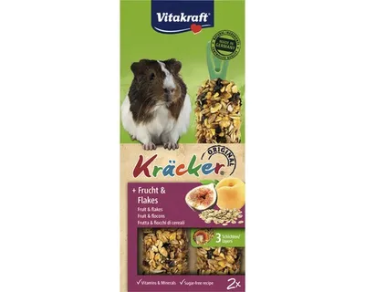 Image de Vitakraft Crackers aux fruits pour cochons d'Inde