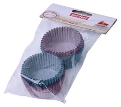 Immagine prodotto di Pirottini di carta per muffin da 50 mm, 100 pezzi, Zenker
