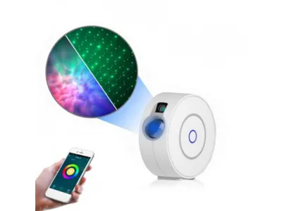 Produktbild von Nachthimmel-Projektor S1 LED, einstellbare Modi, Farben, Helligkeit, drehbar, Timer, 26x20x8cm