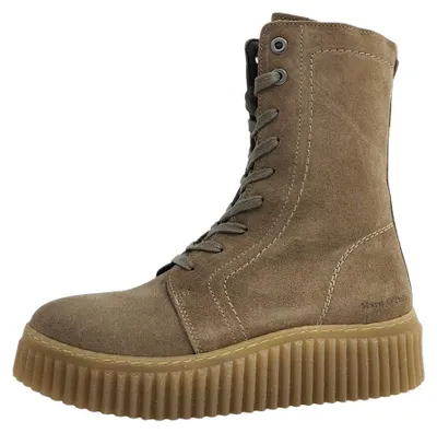 Produktbild von Marc O'Polo Lace up Bootie Damenschuhe Stiefel Schnürer Schnürstiefel Braun Freizeit