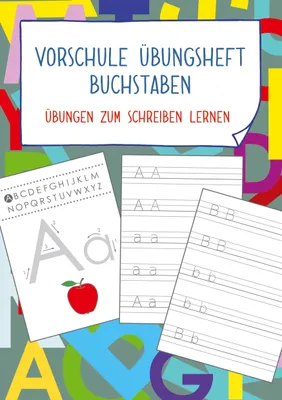 Produktbild von Vorschule Übungsheft Buchstaben