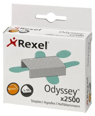 Image de Agrafeuses Rexel pour agrafeuses spéciales Odyssey / 2100050, en métal galvanisé, contenant 2500 agrafes