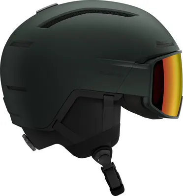 Produktbild von SALOMON Driver Pro Sigma Skihelm mit Visier grün 56-59 cm