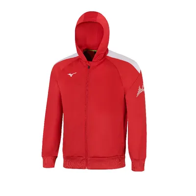 Produktbild von Mizuno Herren Team Mznrb Zip Hoodie - 32ECB555, Farbe:Rot, Textil:XL