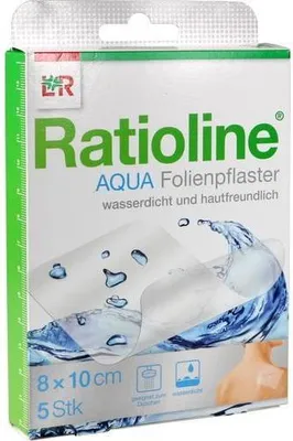 Image de Ratioline aqua Pansement douche 8x10 cm 5 pces