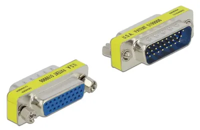 Productafbeelding van Delock 65111 DELOCK D-Sub 26 HD Pin Stecker zu Buchse - Portschoner