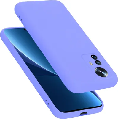 Produktbild von Cadorabo Schutzhülle für Xiaomi 12 PRO Hülle in Lila Handyhülle Case Cover TPU Etui