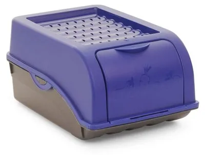 Obrázek produktu pro Novaliv 2x malý 3,5l květináč na cibuli tmavě modrý box na cibuli česnek úložný box úložný box na zeleninu