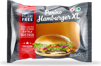 Produktbild von Nutri Free Panino Hamburger XL glutenfrei 100g