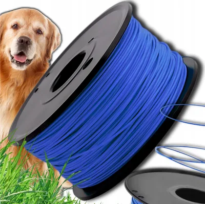 Immagine prodotto di OMNA | Cavo per recinzione elettrica - 250 m - Blu - Rinforzato da 1 mm - Protezione sicura per gli animali domestici
