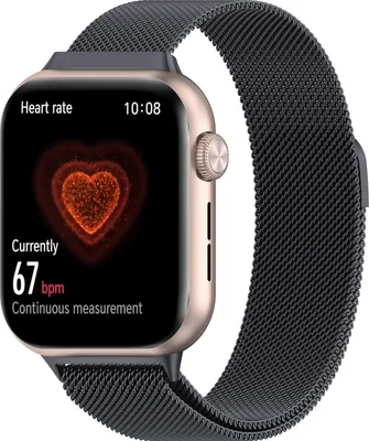 Image de Pour Honor Watch 5 Milan métal acier maille bracelet de remplacement avec fermeture magnétique gris