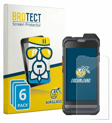 Produktbild von 6x BROTECT Schutzglas für Hytera PNC460 Schutzfolie Panzer Folie Glas Display Schutz klar