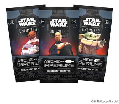 Produktbild von Star Wars Unlimited - Asche des Imperiums 1 x Booster (Deutsch)