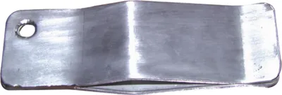 Image de STUBAI Pince à bobines 110×46 mm - Pince de serrage V2A en acier inoxydable - pour le serrage rapide des bobines restantes & des découpes - avec trou de suspension - 160 g - Austria - Art. 284301