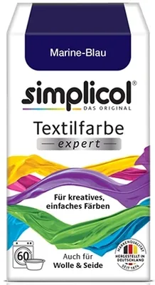 Immagine prodotto di Simplicol, vernice tessile blu marino, 150g
