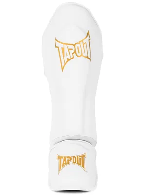 Image de Protège-tibias en similicuir (1 paire) CORREY White/Gold S/M Tapout