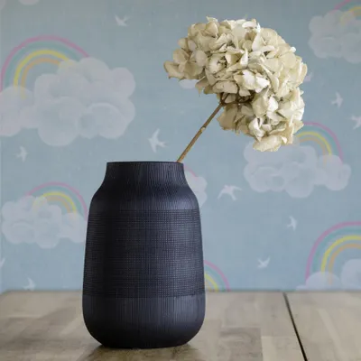 Produktbild von Tapete Wolken M1-No.11910 Vliestapete Regenbogen Blau Bunt Kinderzimmer Wohnzimmer