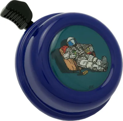 Produktbild von Liix Fahrradklingel Colour Bell , Relax In Space Cobalt Metallic