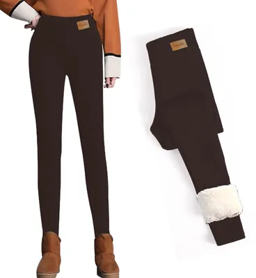 Produktbild von Thermo-Leggings für Damen mit Fleece-Futter, ideal für den Winter