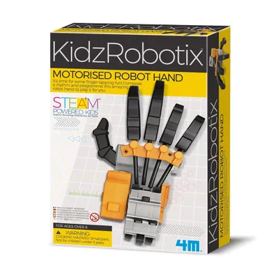 Produktbild von 4M KidzRobotix DIY set Motorised Robot Hand