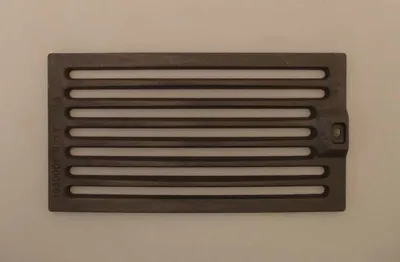 Image de Grille de four 14,5 x 27 cm Grille de cheminée Grille de feu en fonte
