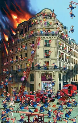 Produktbild von Ruyer, Feuerwehr 1.000 Teile