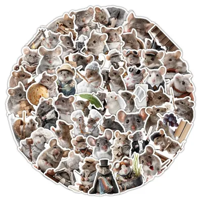 Image de Lot de 50 autocollants, motif "Nied"