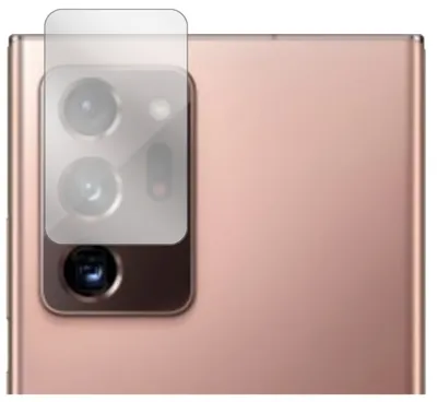 Produktbild von 2x Schutzfolie für Samsung Galaxy Note 20 Kameralinse klar Displayschutzfolie