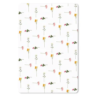 Produktbild von MuchoWow® Mauspad Mousepad Blumen - Flora - Farben 18x27 cm - Mousepads - Maus Mat - Pad - Mausunterlage